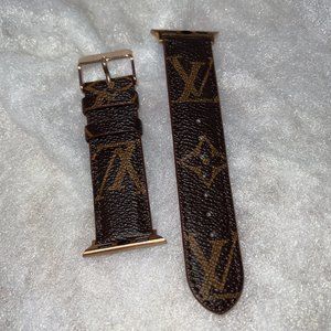 Brown Monogram Luxury Watch Band